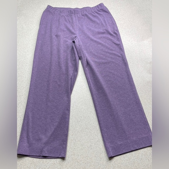 Allison Daley Purple Two Piece Jacket and Pants Size Large - Picture 8 of 14